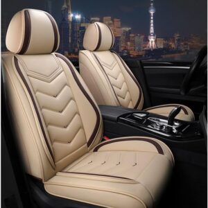 Full Set Car Leather Seat Covers Sets for T𝐨yo𝐭a Corolla Estate(2002-2007)