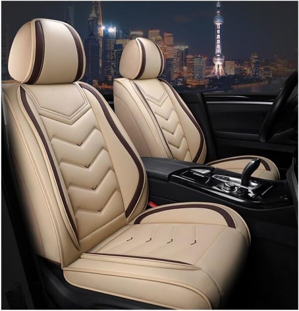 Full Set Car Leather Seat Covers Sets for T𝐨yo𝐭a Corolla Estate(2002-2007)