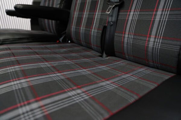 VW T6/T6.1 GTI RS Style Seat Covers – Red - Image 2