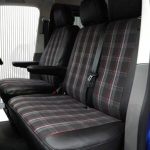 VW T6/T6.1 GTI RS Style Seat Covers – Red