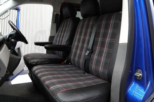 VW T6/T6.1 GTI RS Style Seat Covers – Red