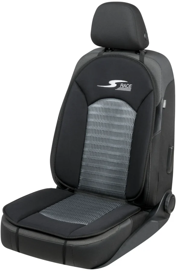 Universal size car seat cover, car front seat cover anthracite, 1 item