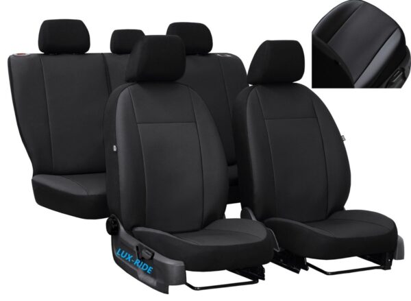 TOYOTA PRIUS PLUS 7 SEATS 2013-2016 ROAD ARTIFICIAL LEATHER TAILORED SEAT COVERS - Image 2