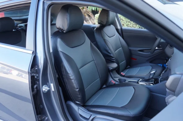 HYUNDAI IONIQ LEATHER-LIKE CUSTOM FIT SEAT COVER 13 COLORS AVAILABLE - Image 4