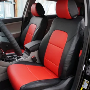 KIA SPORTAGE 2011-2016 S.LEATHER CUSTOM FIT 2 FRONT SEAT COVERS